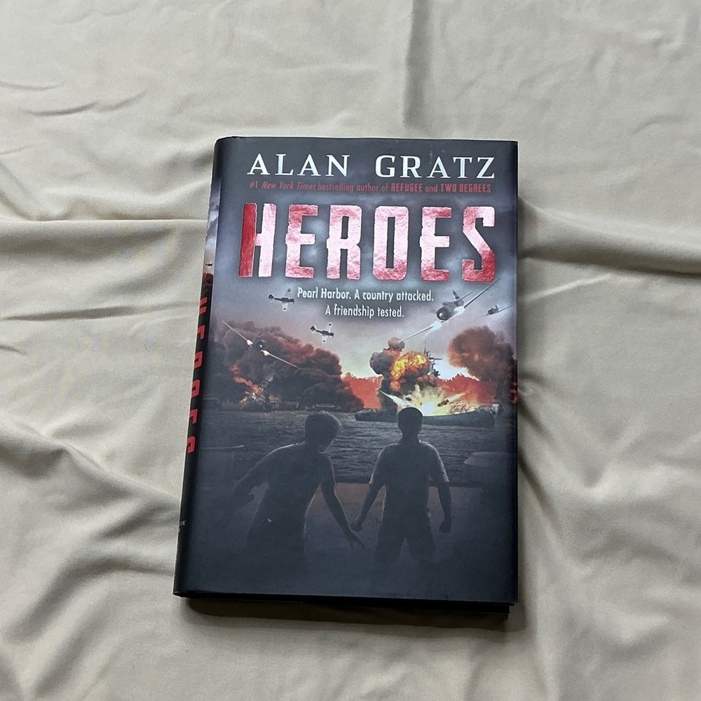 'Heroes' Book - By Alan Gratz hardcover book